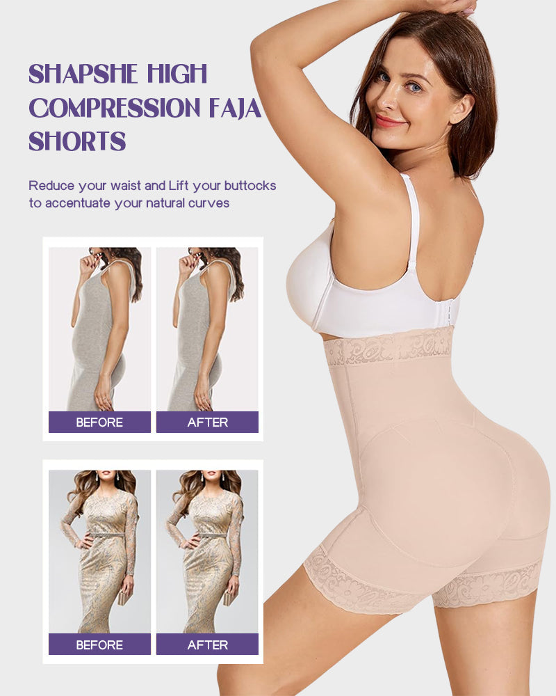 Figurformende Shorts mit Po-Lifting und Bauchkontrolle