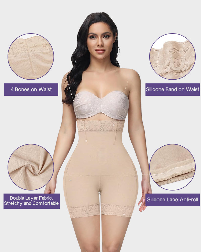 Figurformende Shorts mit Po-Lifting und Bauchkontrolle