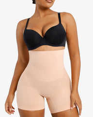 Bequeme High-Waist Shaping-Shorts mit Stützstäbchen