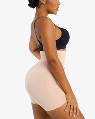 Bequeme High-Waist Shaping-Shorts mit Stützstäbchen