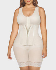 Kolumbianische Ganzkörper-Shapewear mit doppelter Bauchkontrolle