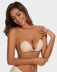 Unsichtbarer Push-up BH zum Kleben mit Frontverschluss (2 Paar)