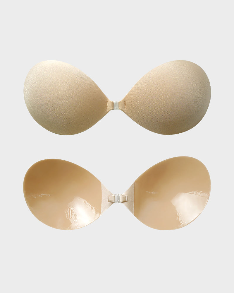 Unsichtbarer Push-up BH zum Kleben mit Frontverschluss (2 Paar)