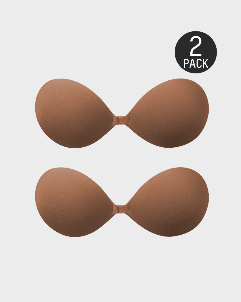 Unsichtbarer Push-up BH zum Kleben mit Frontverschluss (2 Paar)