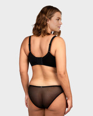 Spitzen-Mininmizer-BH mit voller Abdeckung – Petal
