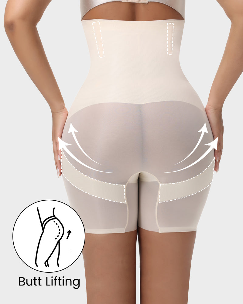 High-Waist Shaping-Shorts mit Kreuz-Kompression