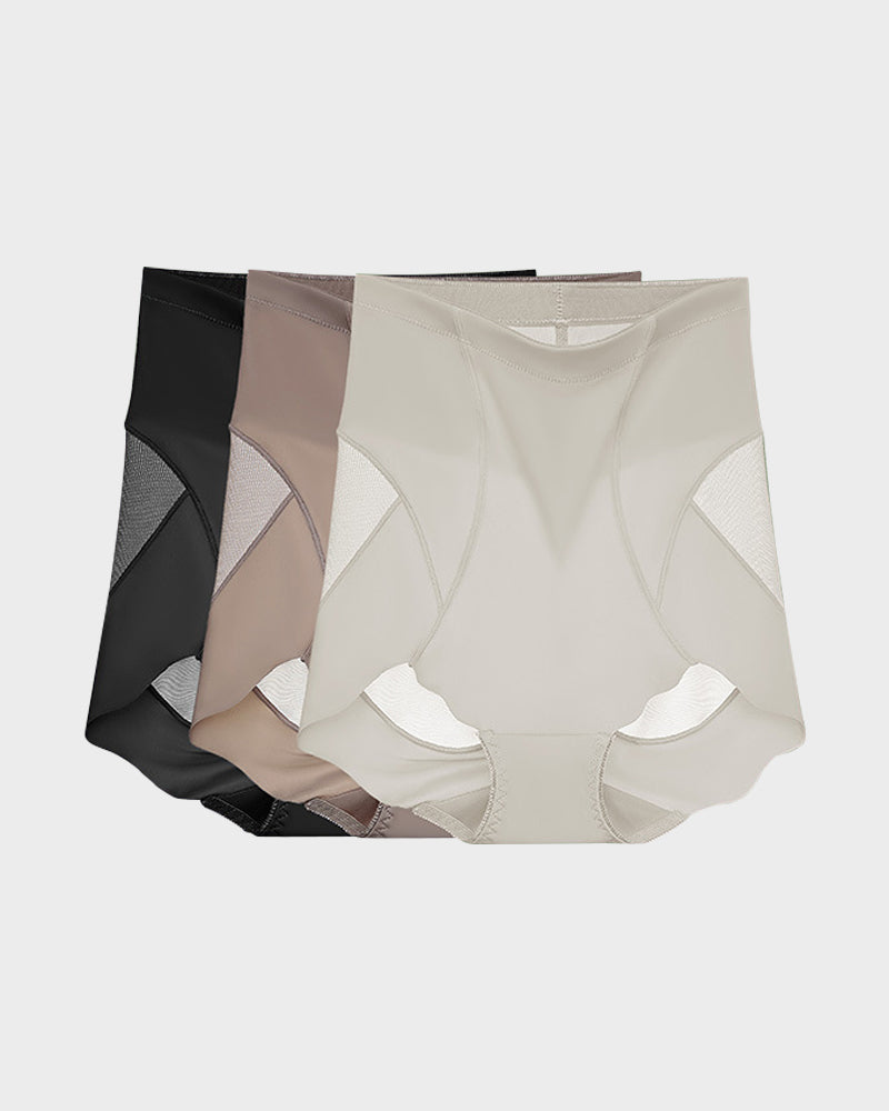 High-Waist Formslips aus Mesh – Unsichtbar & Figurformend (3er-Pack)