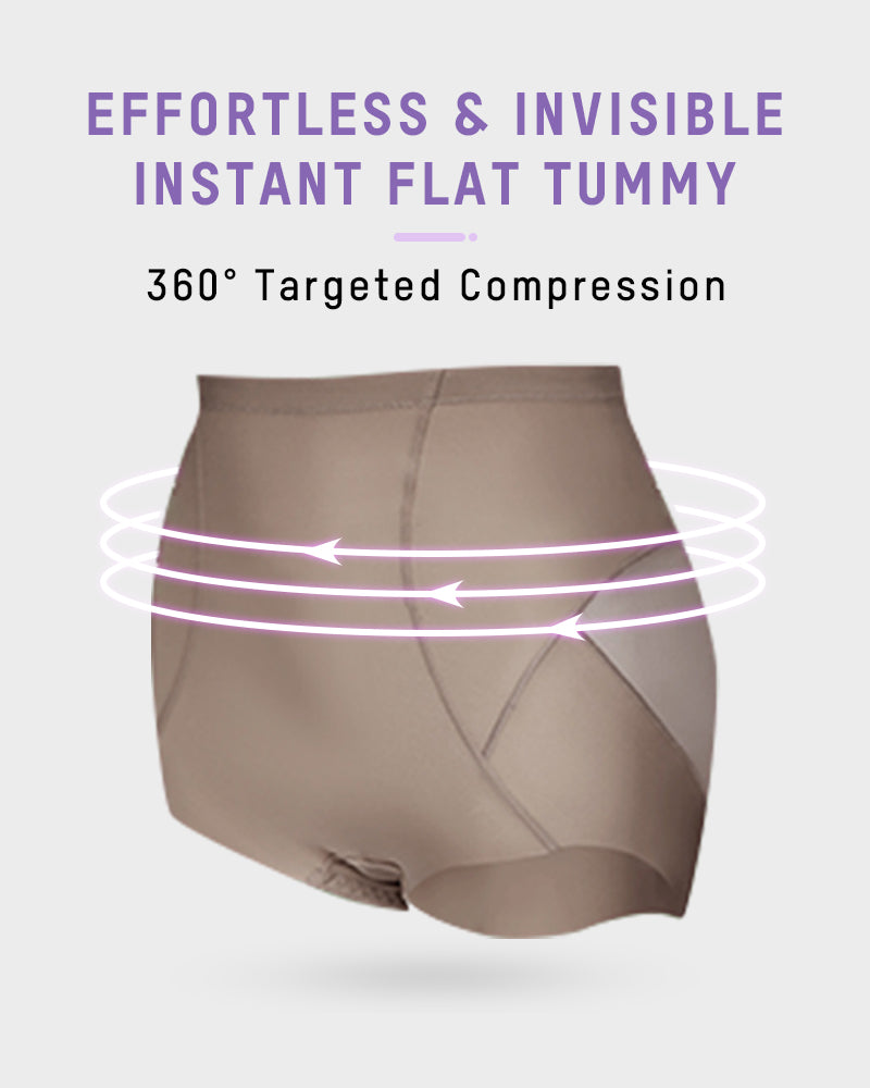 High-Waist Formslips aus Mesh – Unsichtbar & Figurformend (3er-Pack)