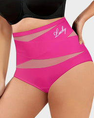 Nahtlose High-Waist Shaping-Slips mit Bauchkontrolle (4er-Pack)