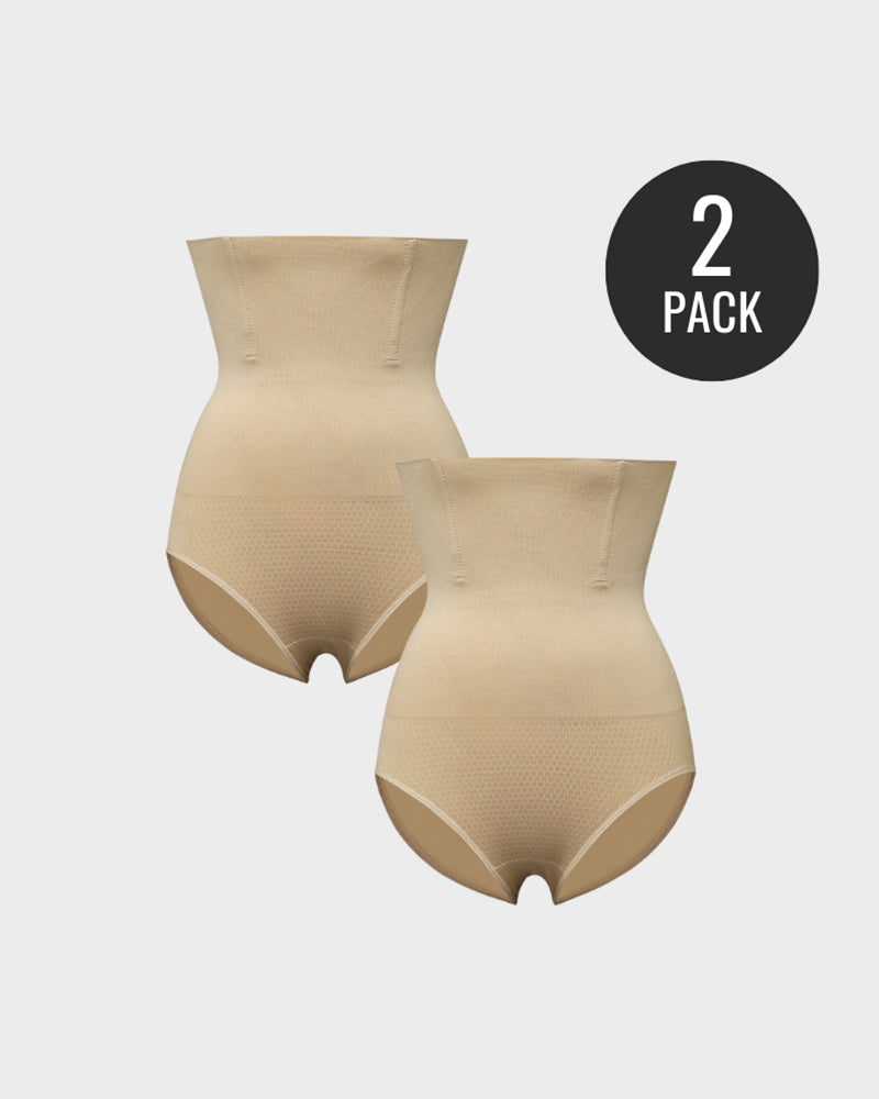 High-Waist Slips mit Figurformung (2er-Pack)