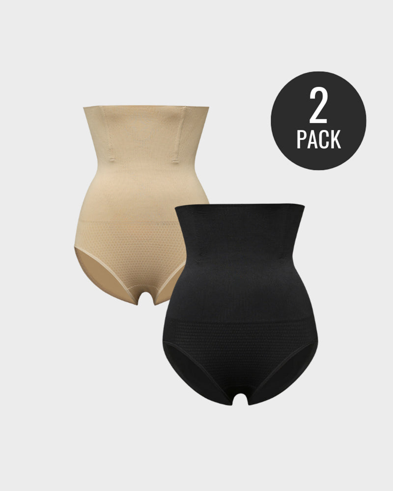 High-Waist Slips mit Figurformung (2er-Pack)
