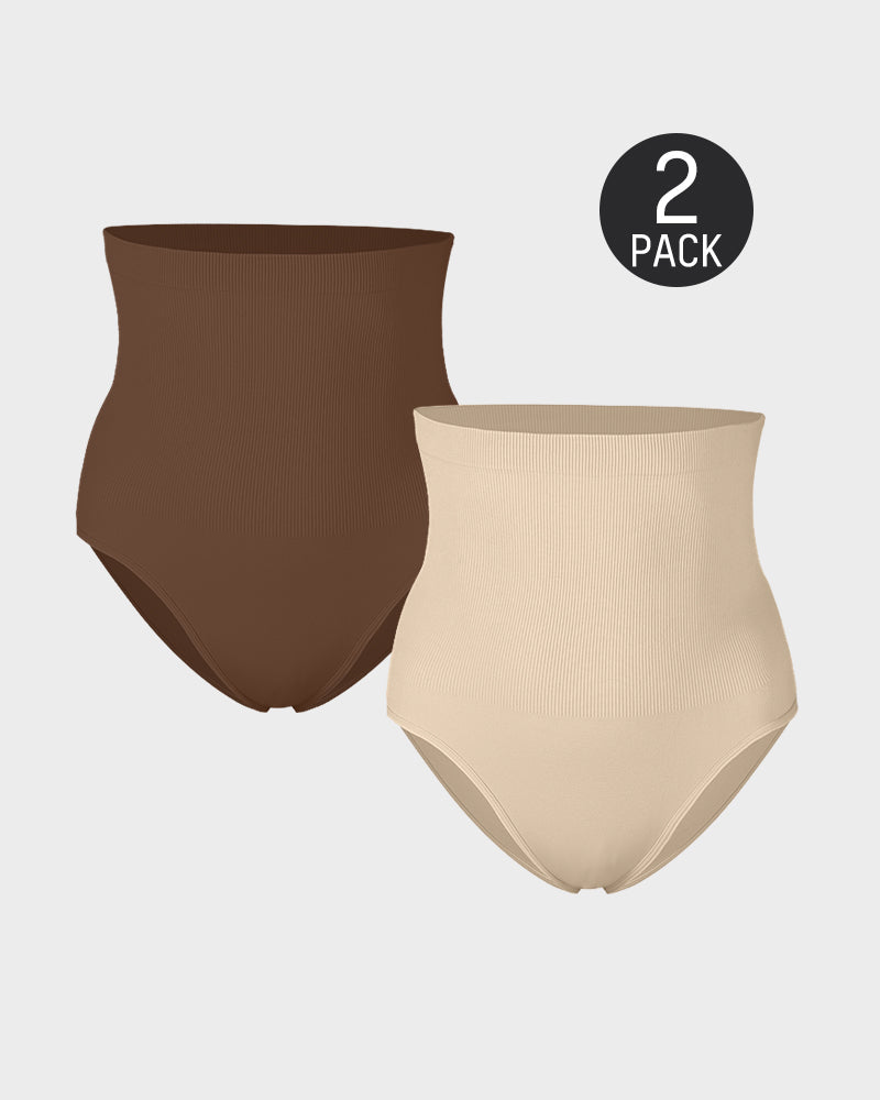 High-Waist Bauchweg Shaping Slips (2er-Pack)