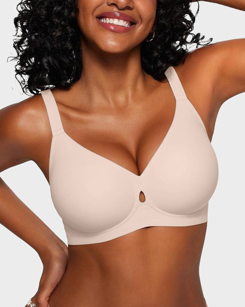 Unsichtbarer Jelly-Lift-BH mit atmungsaktivem Wassertropfen-Design