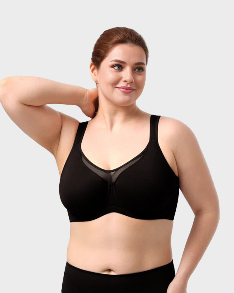 Plus-Size Kühlender Minimizer-BH mit voller Abdeckung
