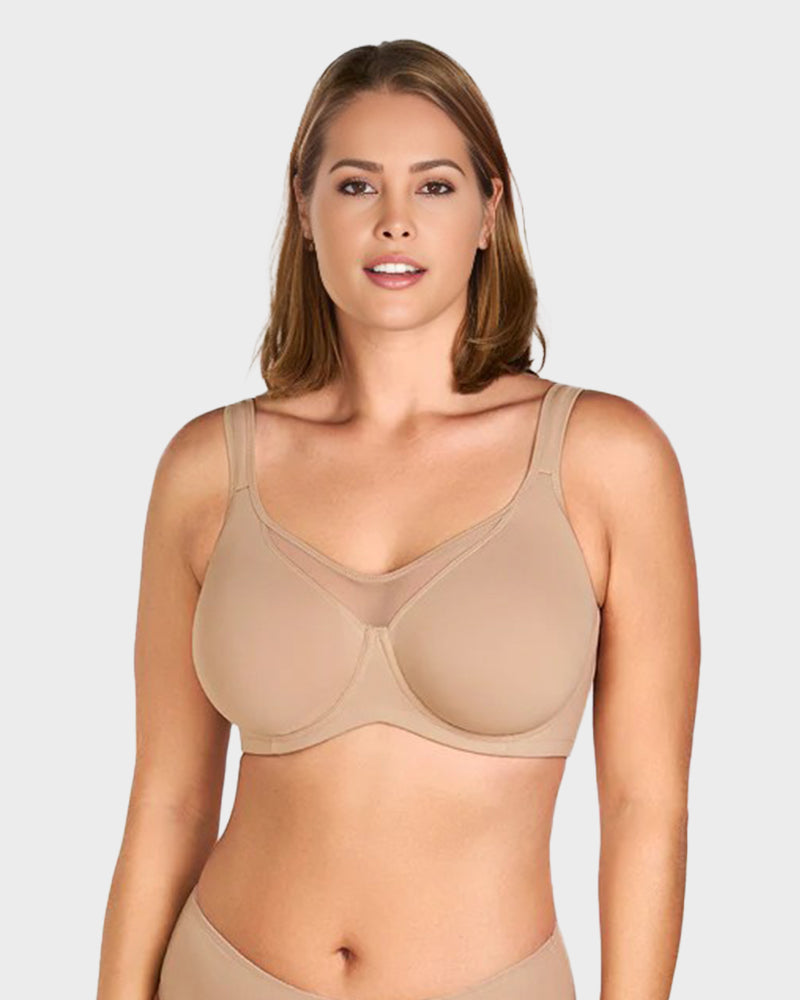 Plus-Size Kühlender Minimizer-BH mit voller Abdeckung