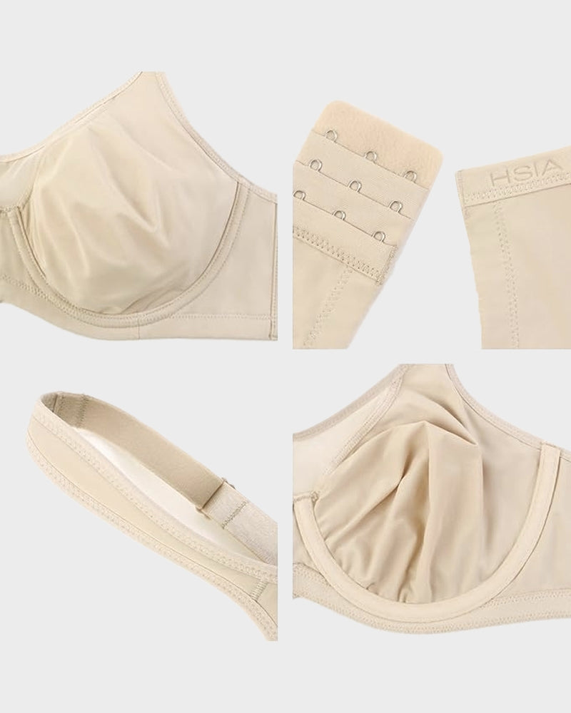 Plus-Size Kühlender Minimizer-BH mit voller Abdeckung
