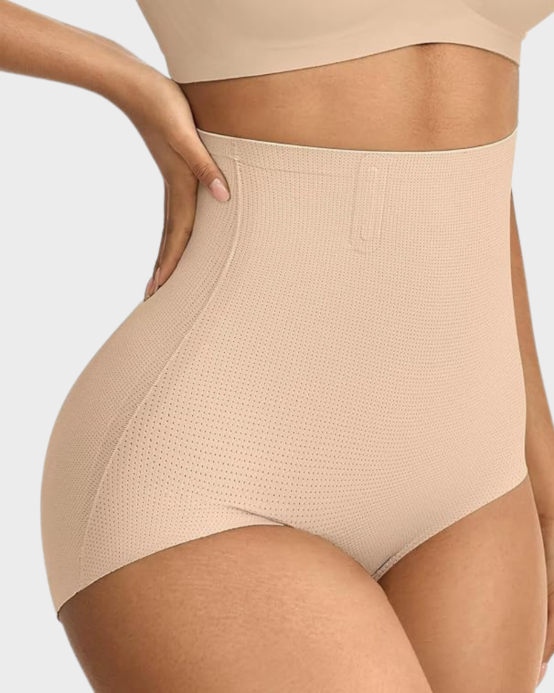 Nahtloser High-Waist Shaping-Slip mit Bauchkontrolle (3er-Pack)