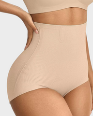 Nahtloser High-Waist Shaping-Slip mit Bauchkontrolle (3er-Pack)