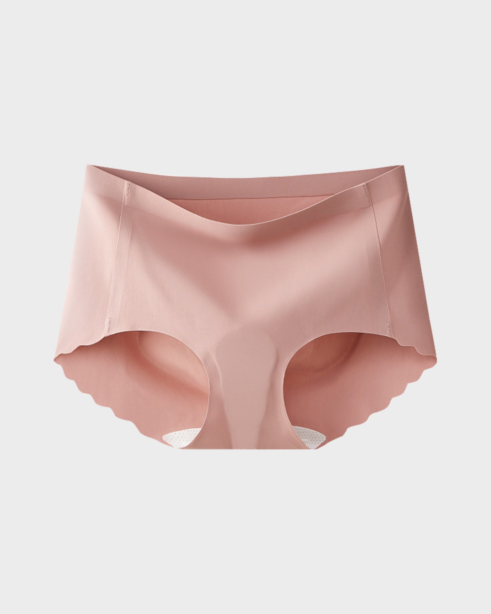 Nahtlose Slips mit seidigem, antibakteriellem Zwickel – Kein Camel Toe (5er-Pack)