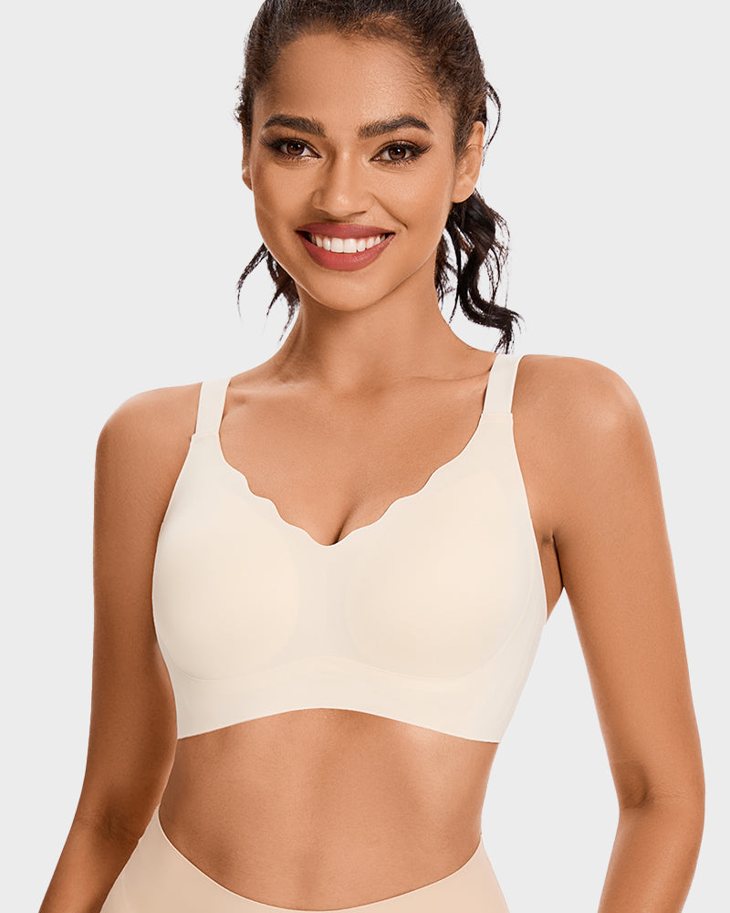 Nahtloser Komfort Push-Up-BH mit Glättungseffekt