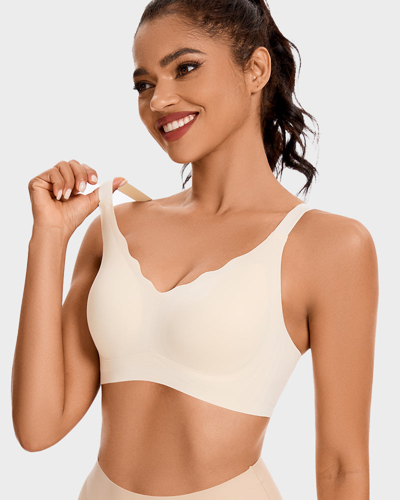 Nahtloser Komfort Push-Up-BH mit Glättungseffekt