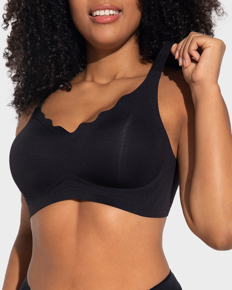Nahtloser Komfort Push-Up-BH mit Glättungseffekt