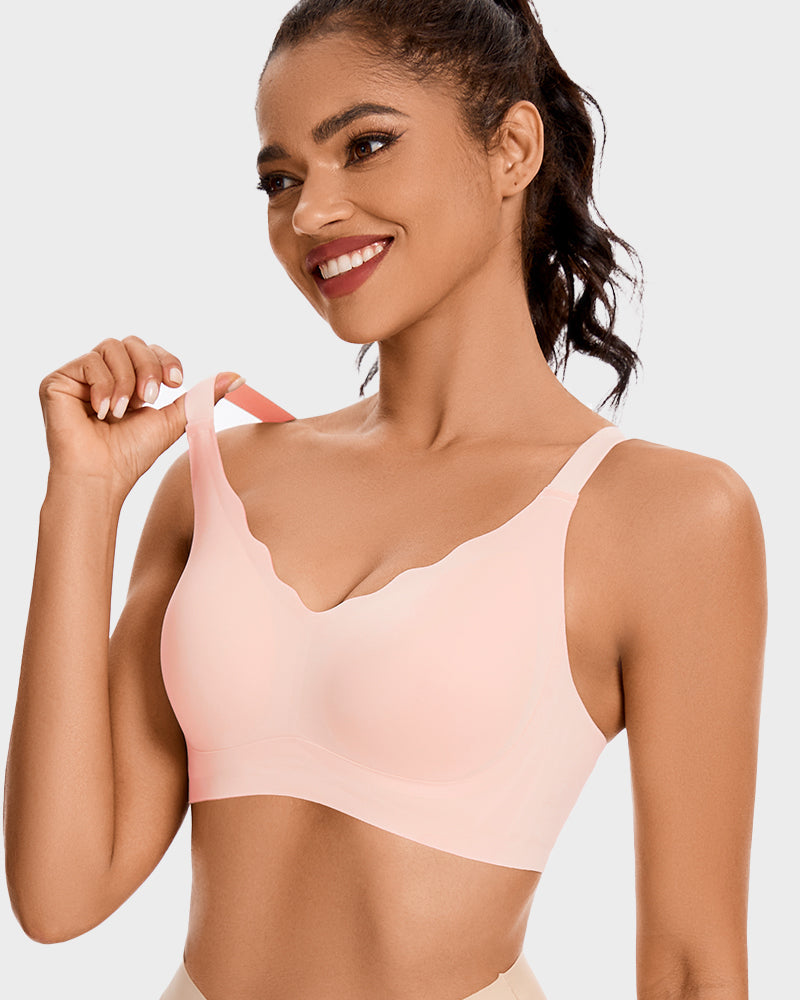 Nahtloser Komfort Push-Up-BH mit Glättungseffekt