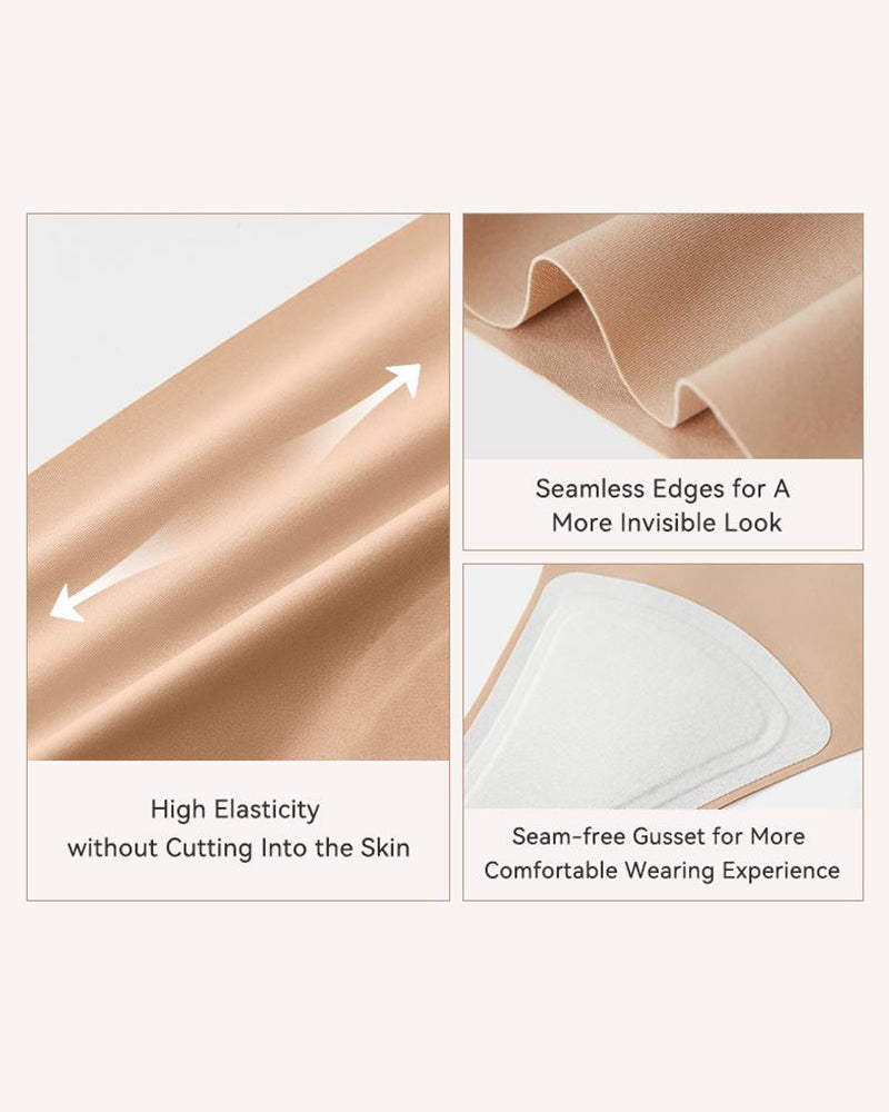 Nahtlose Slips gegen Camel Toe – 5er-Pack
