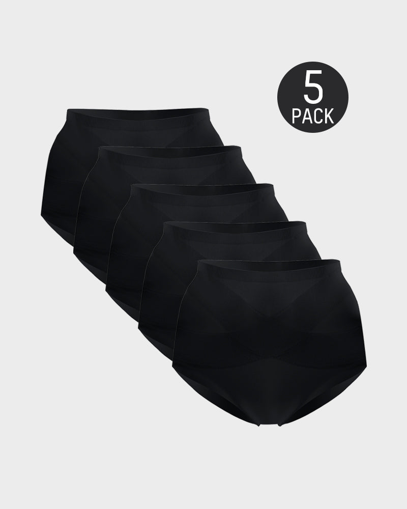 Nahtloser Formslip mit hohem Bund (5er-Pack)