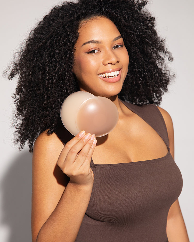 Nahtlose, kleberfreie Nipple-Cover (2 Paar)