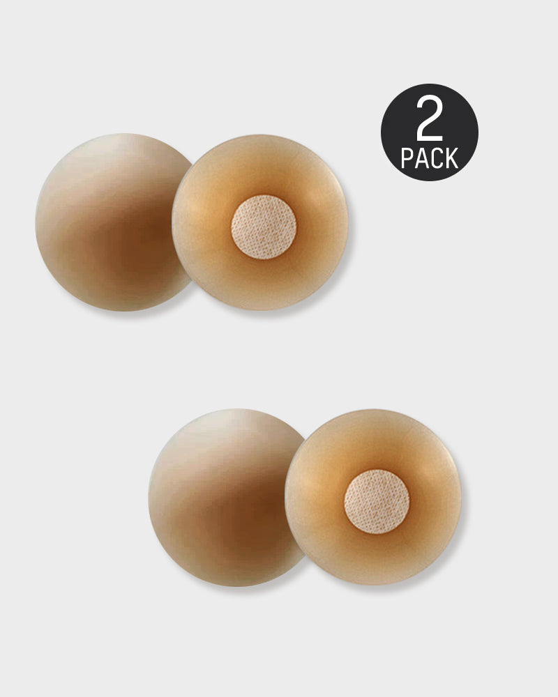 Nahtlose, kleberfreie Nipple-Cover (2 Paar)