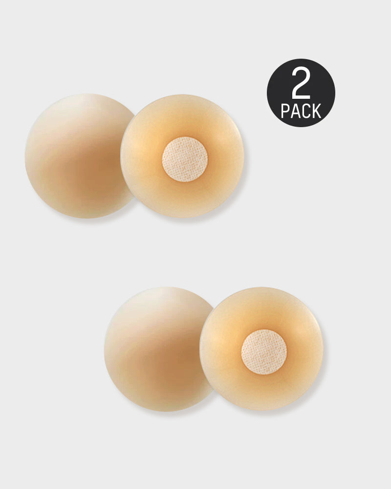 Nahtlose, kleberfreie Nipple-Cover (2 Paar)