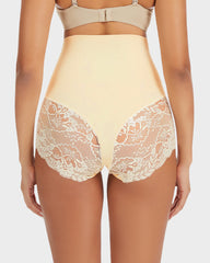 Transparente High-Waist-Spitzen-Slips – Formend & Verführerisch (2er-Pack)