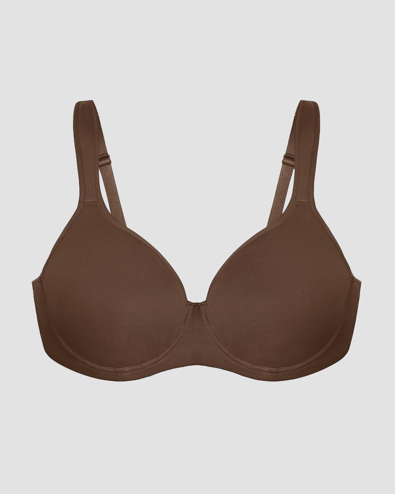Weicher Plus-Size Minimizer-BH, Vollschale, ungefüttert