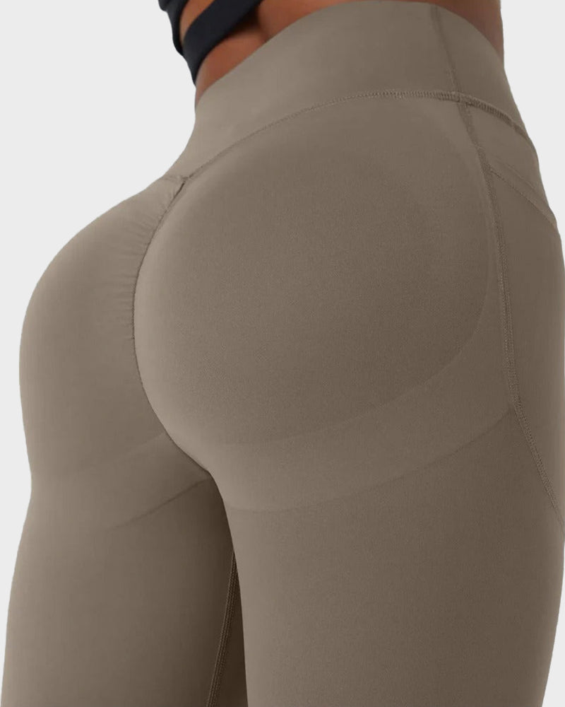 Po-Lifting Leggings mit Bauchkontrolle und Taschen
