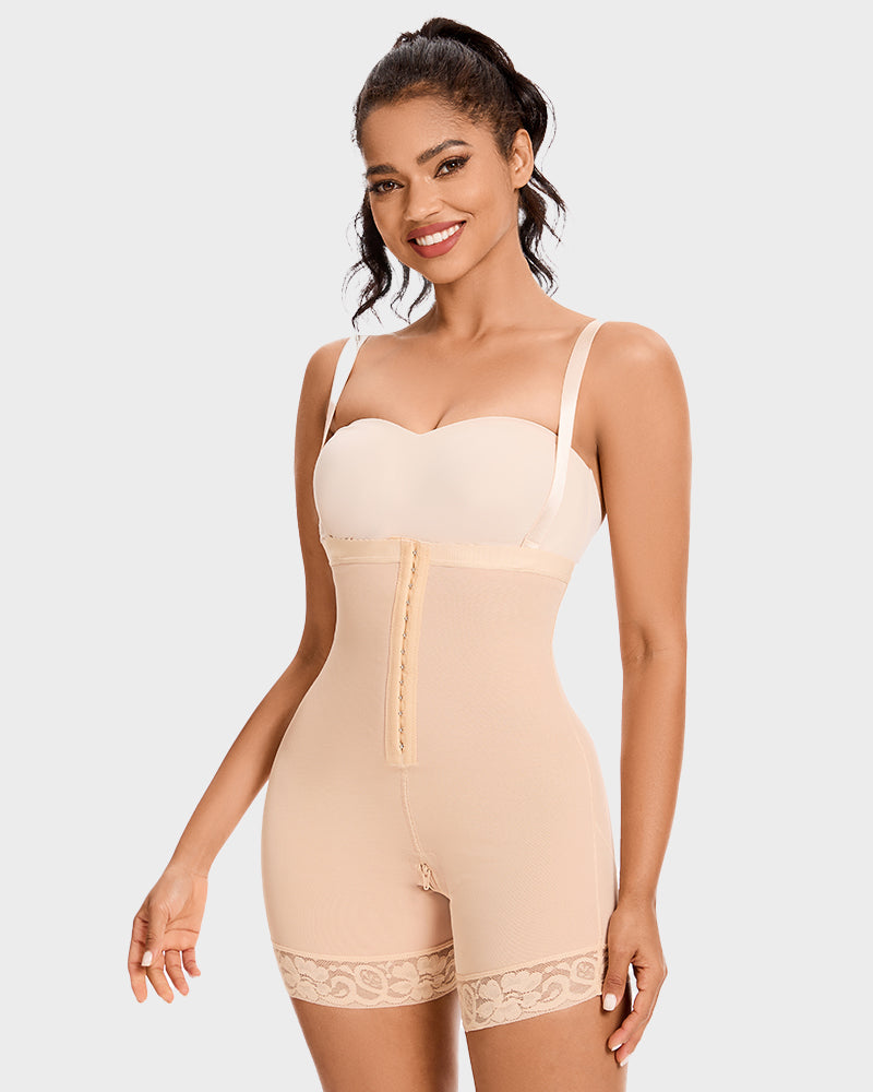 Shaping-Body mit Bauchkontrolle und Po-Lift – BBL-Faja