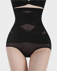 Figurformender High-Waist Slip aus Mesh