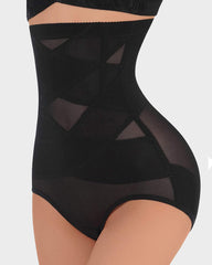 Figurformender High-Waist Slip aus Mesh