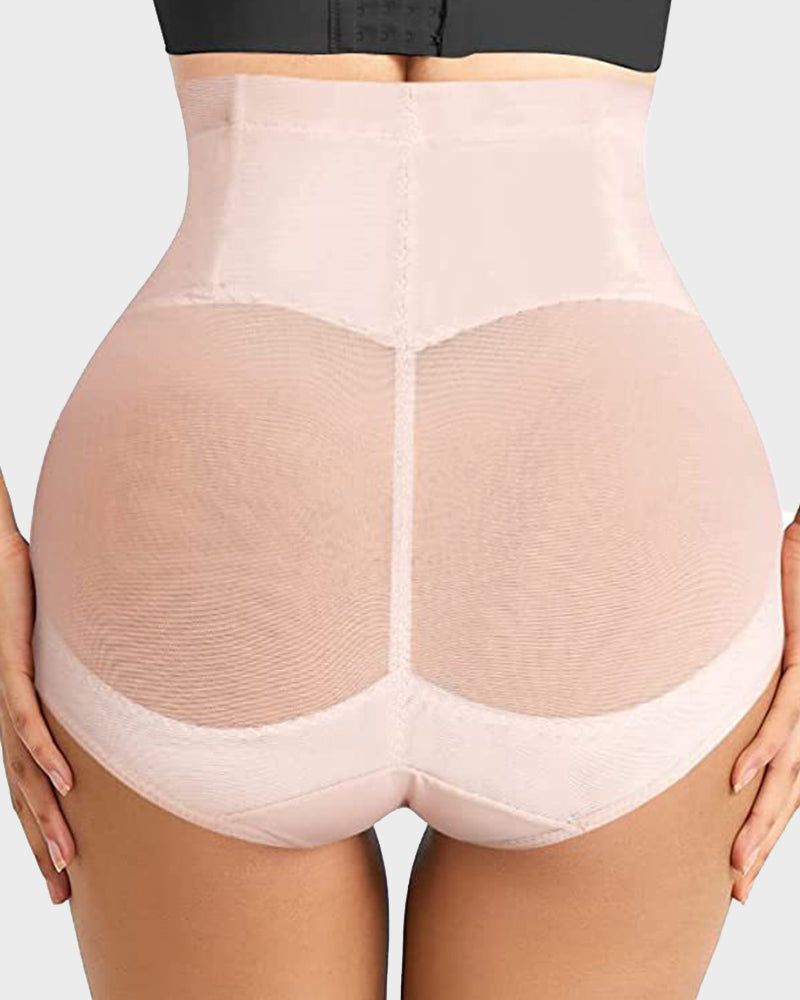 Figurformender High-Waist Slip aus Mesh