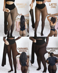 Virale Fleece-Shaping-Leggings mit nur einer Naht