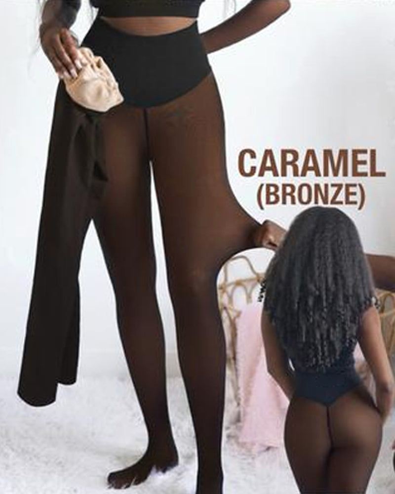 Virale Fleece-Shaping-Leggings mit nur einer Naht