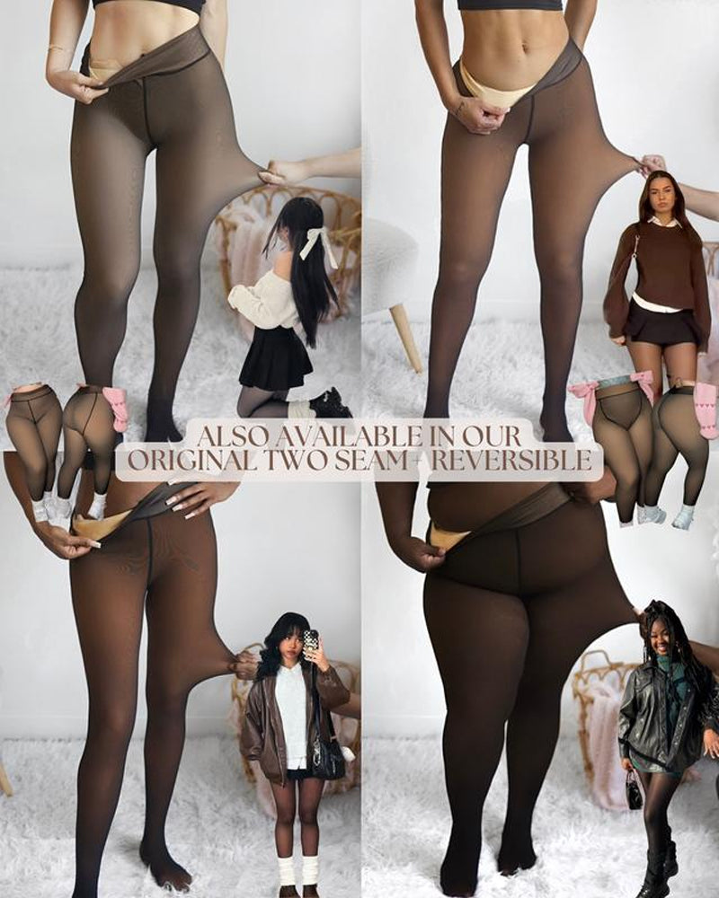 Virale Fleece-Shaping-Leggings mit nur einer Naht