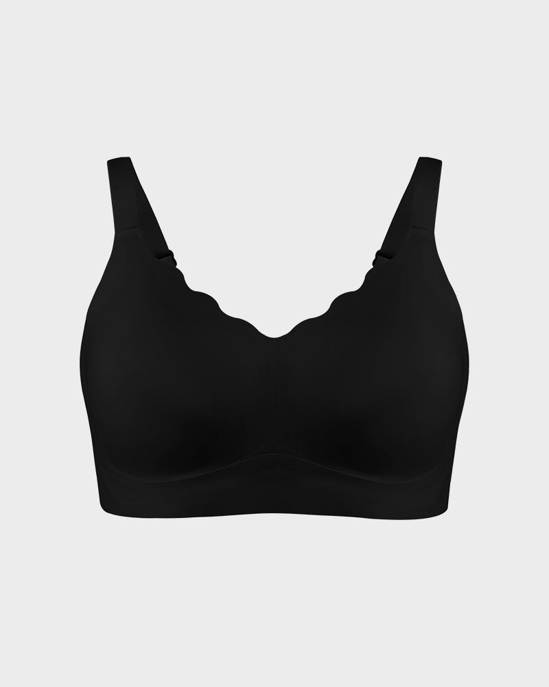 Nahtloser Komfort Push-Up-BH mit Glättungseffekt