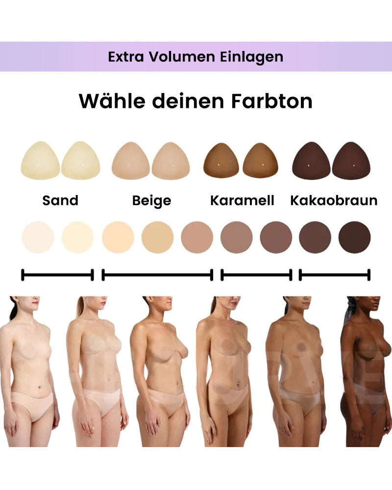 Selbstklebende unsichtbare Sofort-Lifting-Einlagen (2 Paar)
