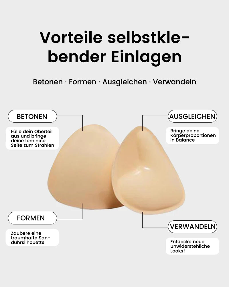 Selbstklebende unsichtbare Sofort-Lifting-Einlagen (2 Paar)