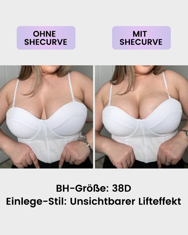 Doppelseitige Klebe-Lift-Pads für unsichtbaren Halt (2 Paar)