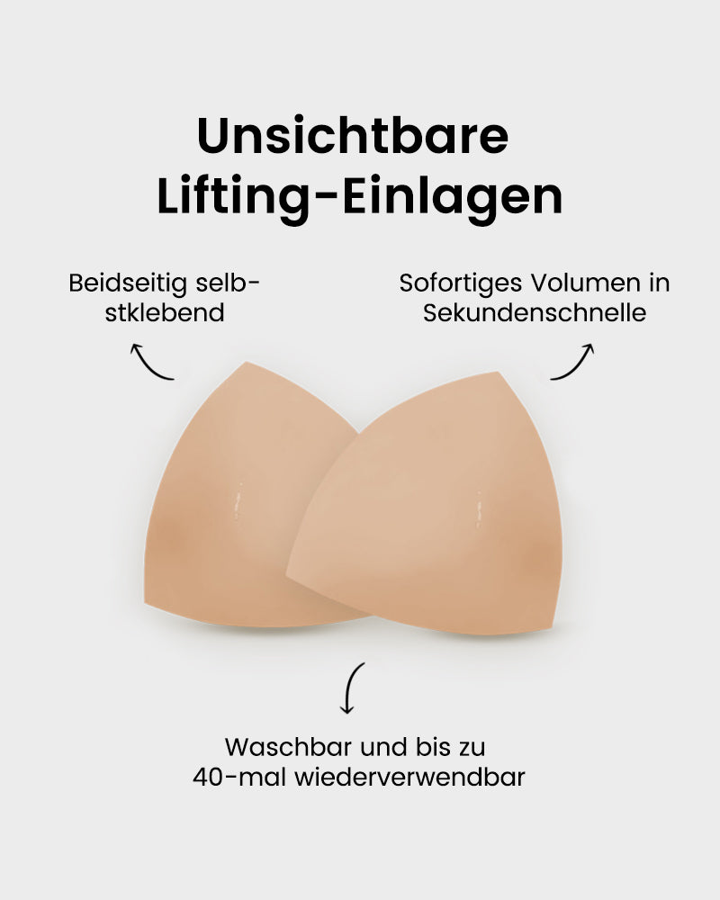 Doppelseitige Klebe-Lift-Pads für unsichtbaren Halt (2 Paar)