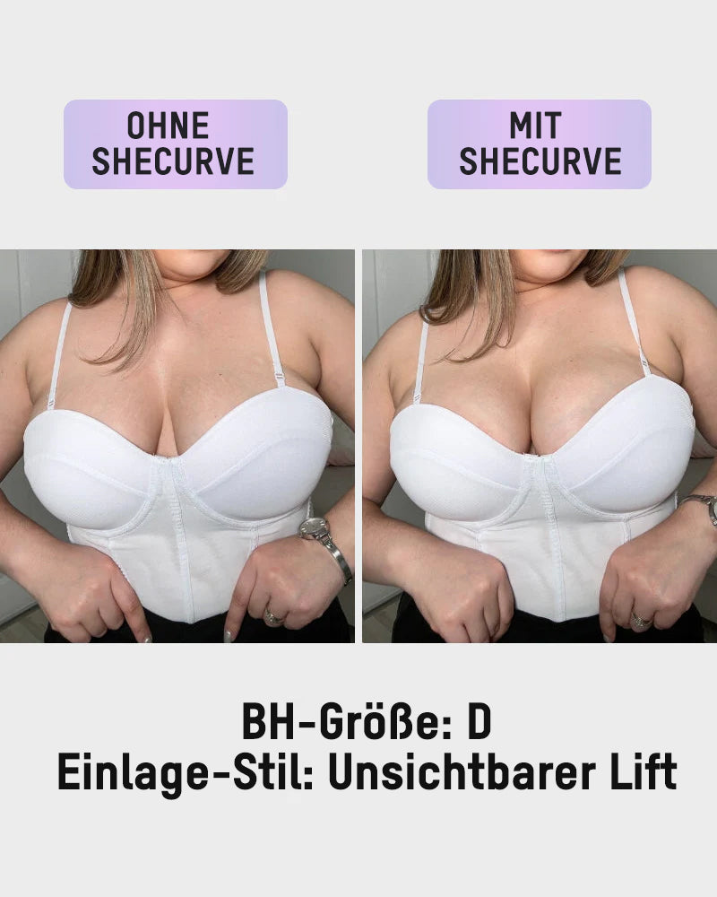 Selbstklebender Silikon-BH mit Frontverschluss – Unsichtbar (2 Paar)