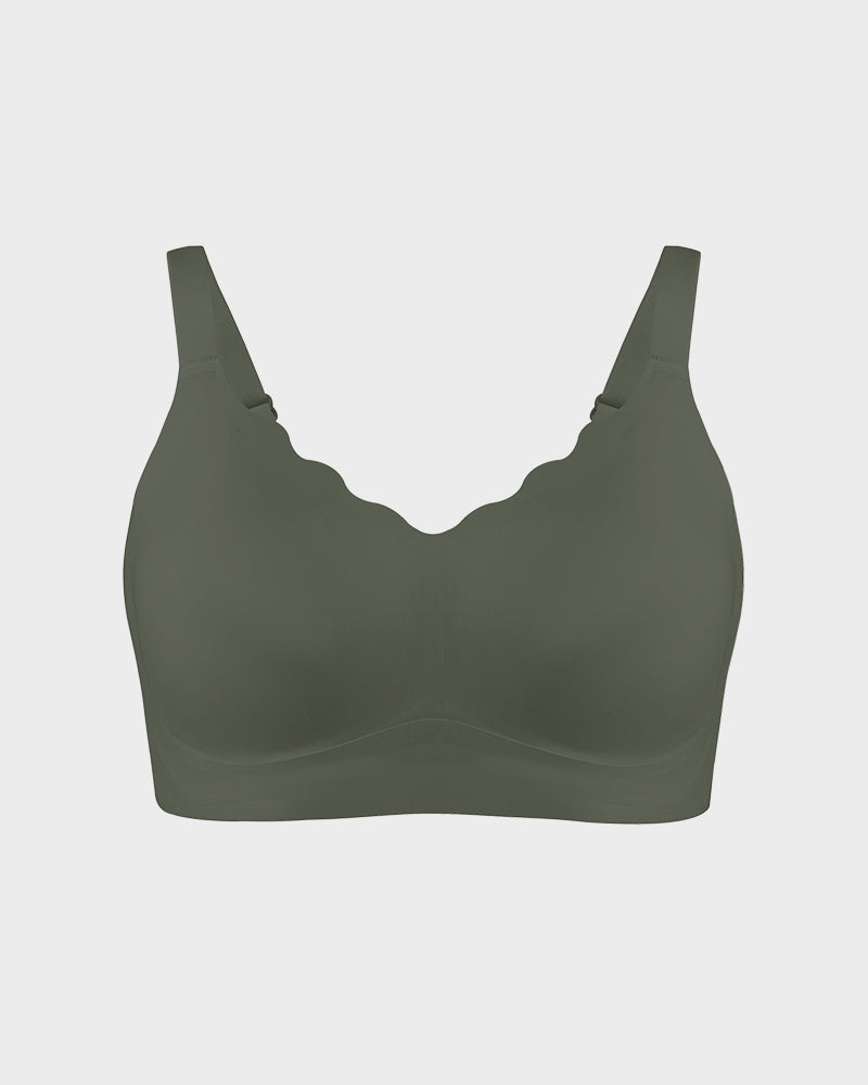 Nahtloser Komfort Push-Up-BH mit Glättungseffekt