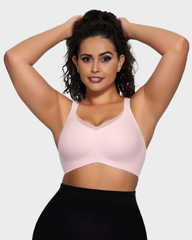 Damen-Bügeloser BH aus Mesh – Bequem & Unterstützend